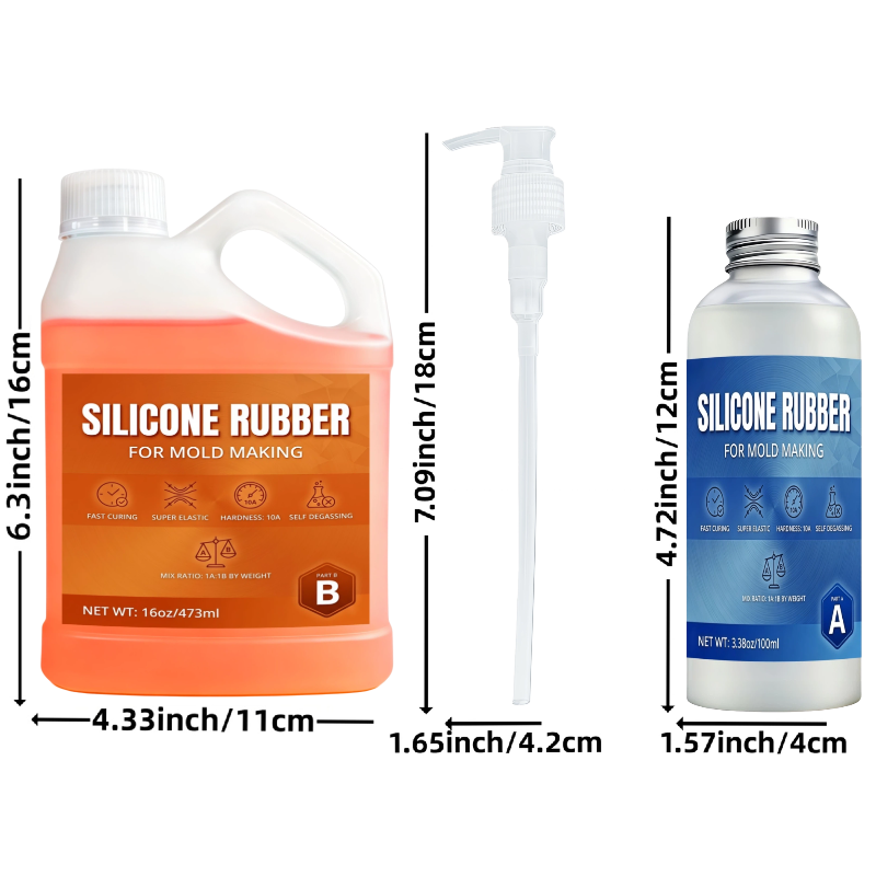 Durable Liquid Rubber Material - Resin Art Equipment recension och pris