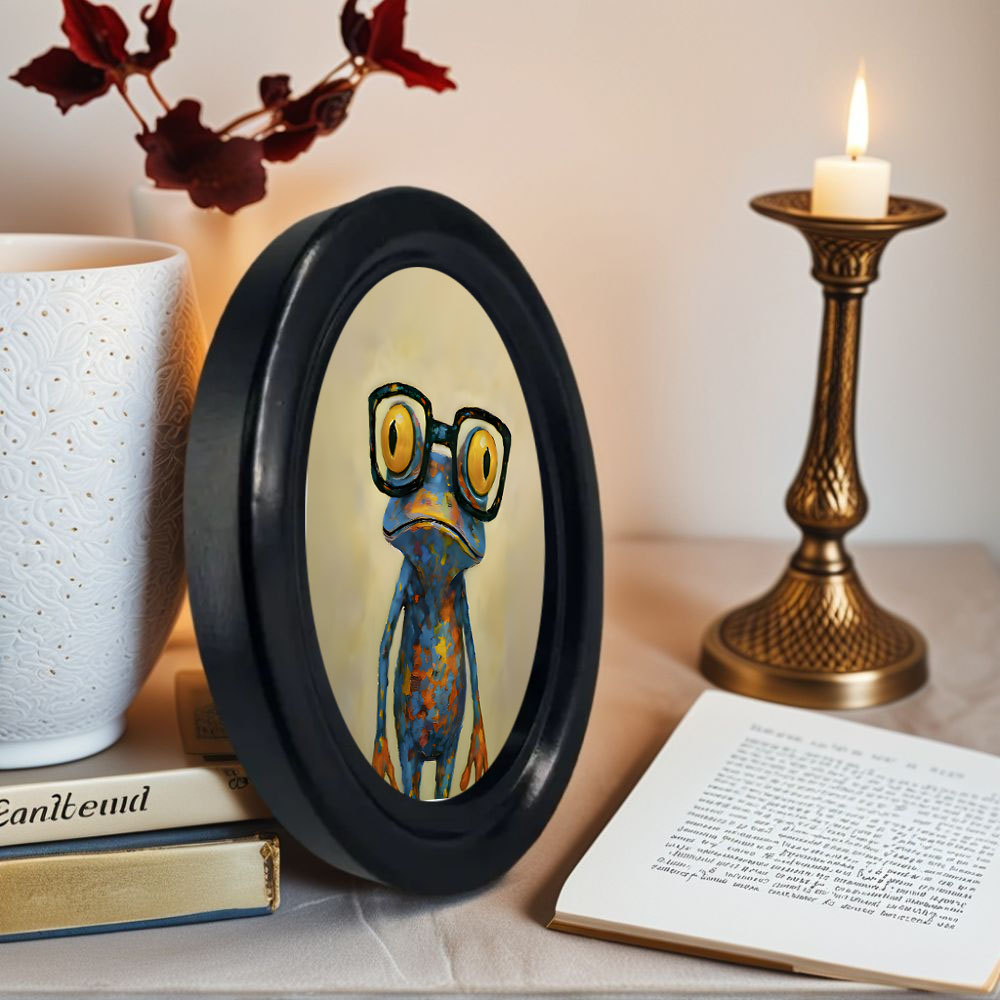 1 Piece of Trendy Frog-Pattern - Resin Art Frame recension och pris