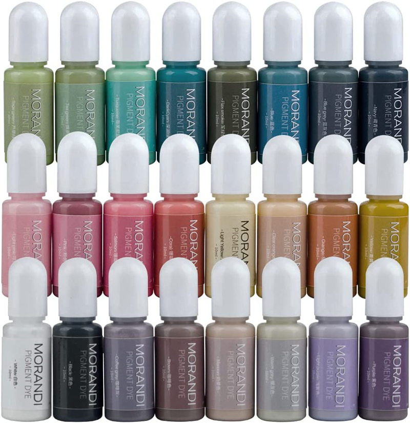 24Colors Morandi Opaque Color  - Resin Pigment Alcohol Ink recension och pris