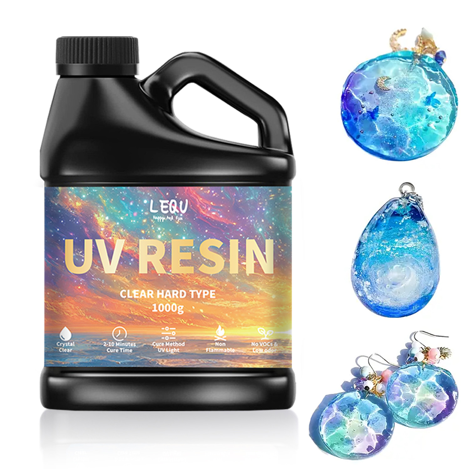 100/200/500/1000g UV Epoxy Res - Resin Color Paste recension och pris